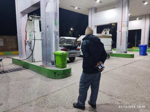 عکس پمپ گاز CNG