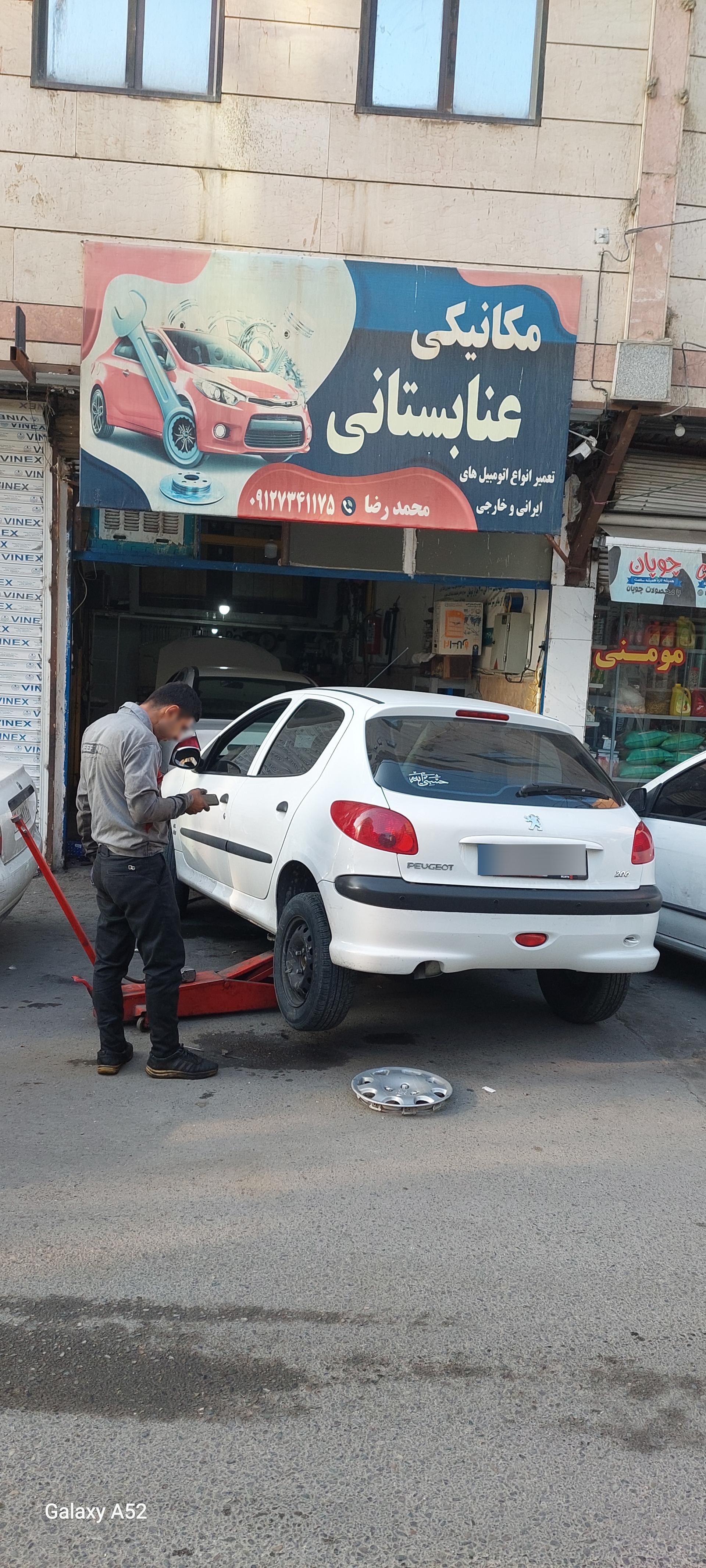 عکس مکانیکی عنابستانی