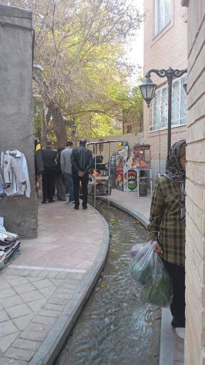 عکس کوچه قنات حصار سرخ