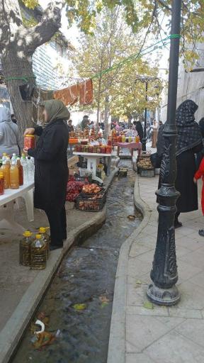 عکس کوچه قنات حصار سرخ