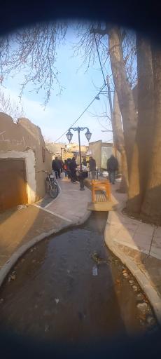 عکس کوچه قنات حصار سرخ