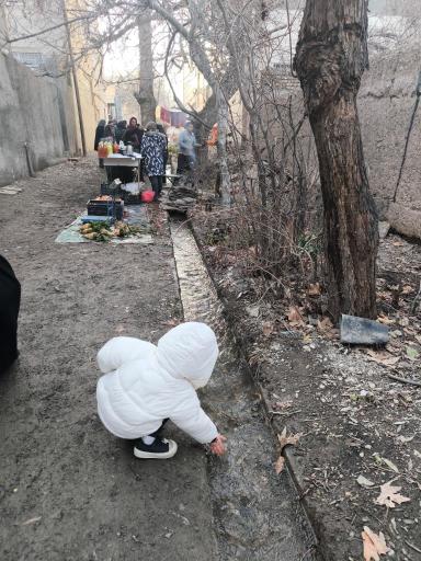 عکس کوچه قنات حصار سرخ