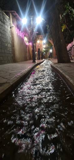عکس کوچه قنات حصار سرخ