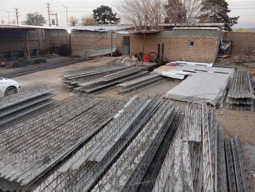 عکس تیرچه سازی رضا گنجی