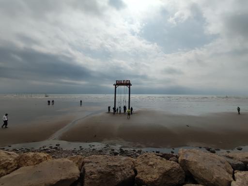 عکس تاب ساحل خواجه عطا