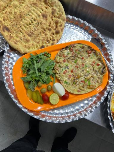 فست فود و صبحانه خش مزه