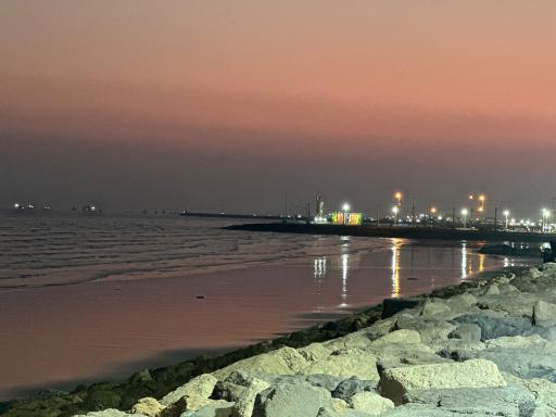 عکس تاب ساحل خواجه عطا