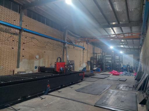 عکس برش لیزر فلزات متال کات