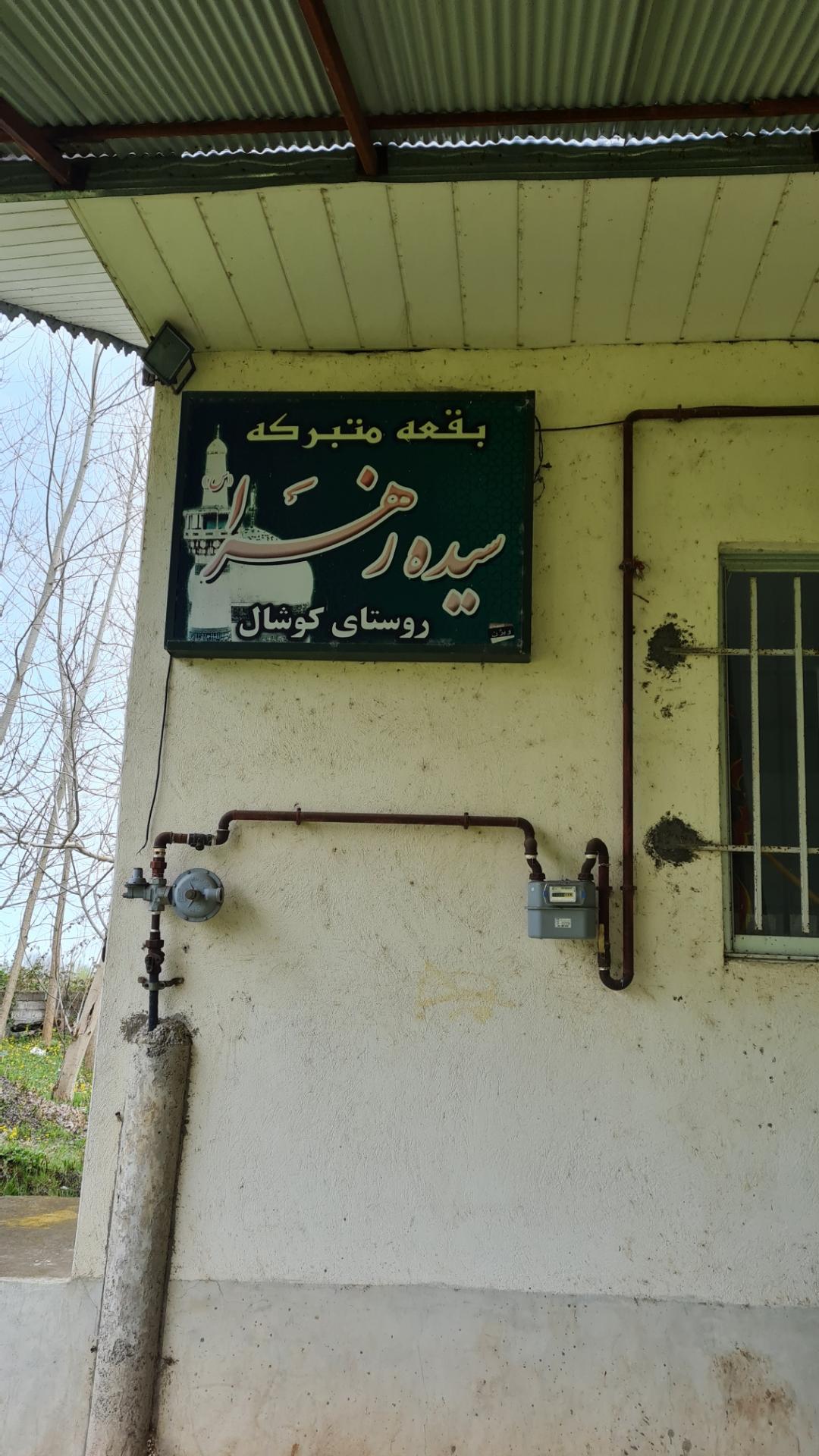 عکس بقعه متبرکه سیده زهرا