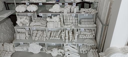 عکس کارگاه گچبری جمشیدی