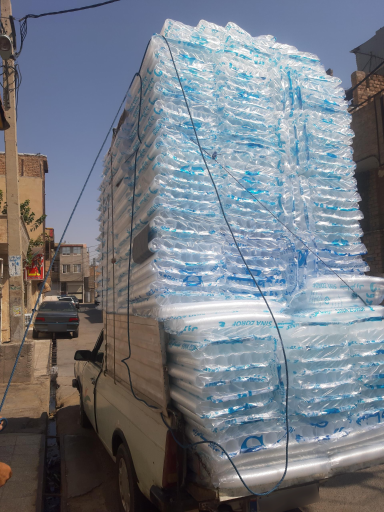 عکس پخش ظروف یکبار مصرف گلبهار