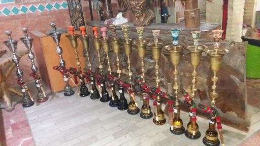 عکس رستوران سنتی شب فیروزه ای