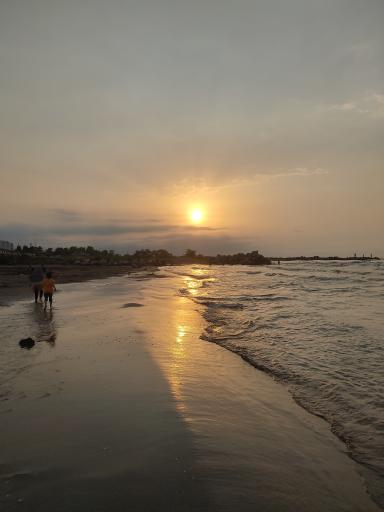 عکس ساحل خزر