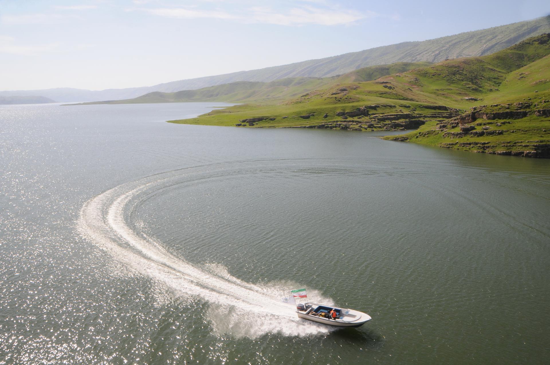 عکس سد و نیروگاه سیمره