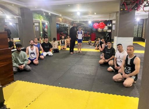 عکس باشگاه بوکس و کیک بوکس شاهوردی