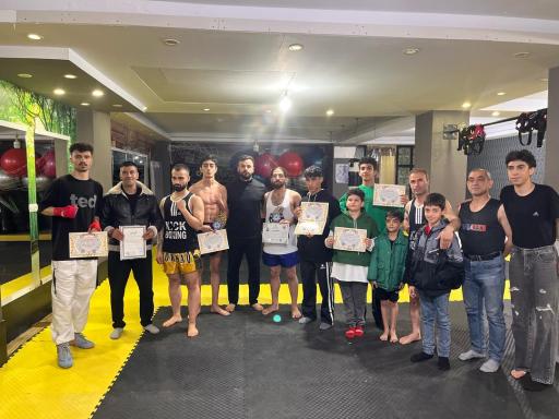 عکس باشگاه بوکس و کیک بوکس شاهوردی