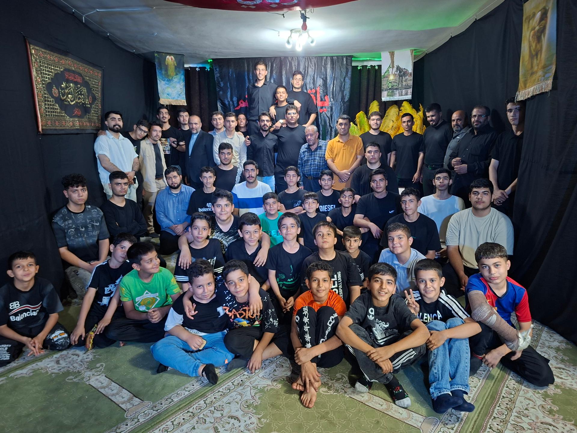 عکس هیئت خامس آل عبا (ع)