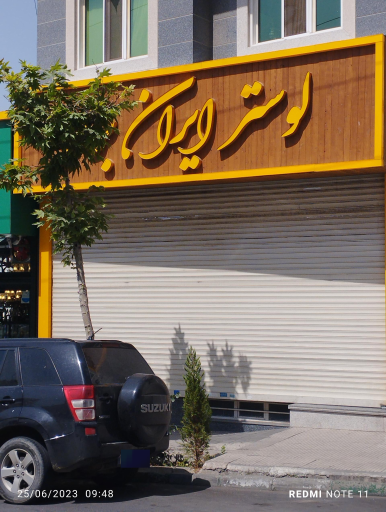لوستر ایران برنز