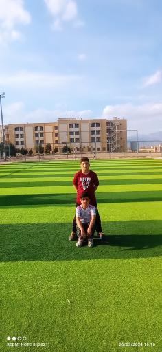 عکس زمین چمن مصنوعی دانشگاه دامغان 