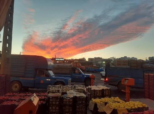 عکس میدان میوه و تره بار آزادی