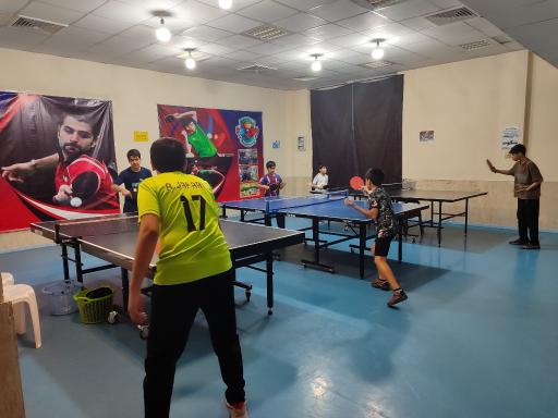 عکس آکادمی پینگ پنگ مجید جداری