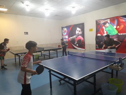 عکس آکادمی پینگ پنگ مجید جداری