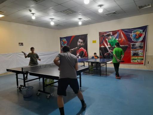 عکس آکادمی پینگ پنگ الهیه مجید جداری