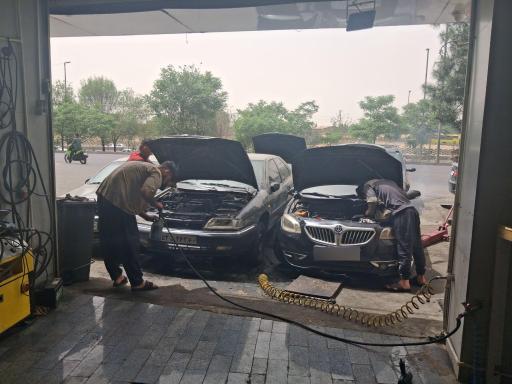 عکس تعمیرگاه آس