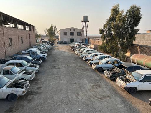 عکس مرکز اسقاط پویا ماشین کاسپین شرق 2815