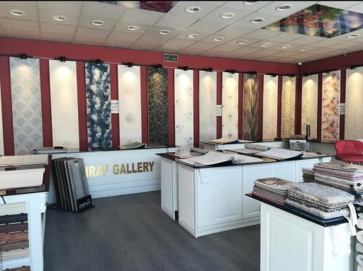 عکس کاغذ دیواری و پارکت گالری اشراف