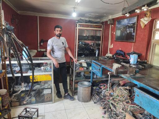 عکس باطری سازی وحید خان