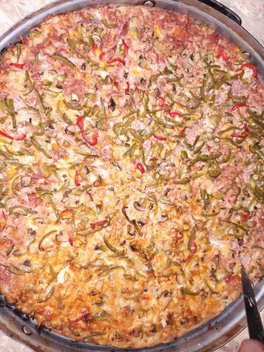 عکس پیتزا ساندویچ باگت