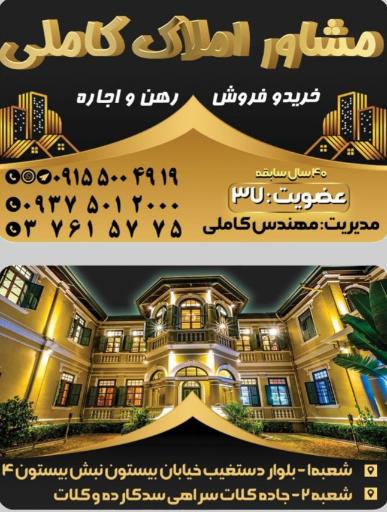 عکس مشاور املاک کاملی