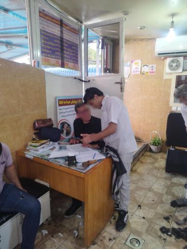 عکس آرایشگاه مردانه فروشگاه اتکا شهید چمران