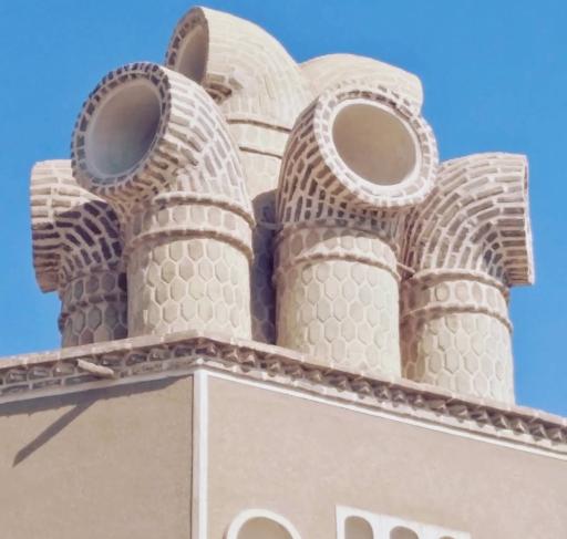 عکس بادگیر چپقی سیرجان