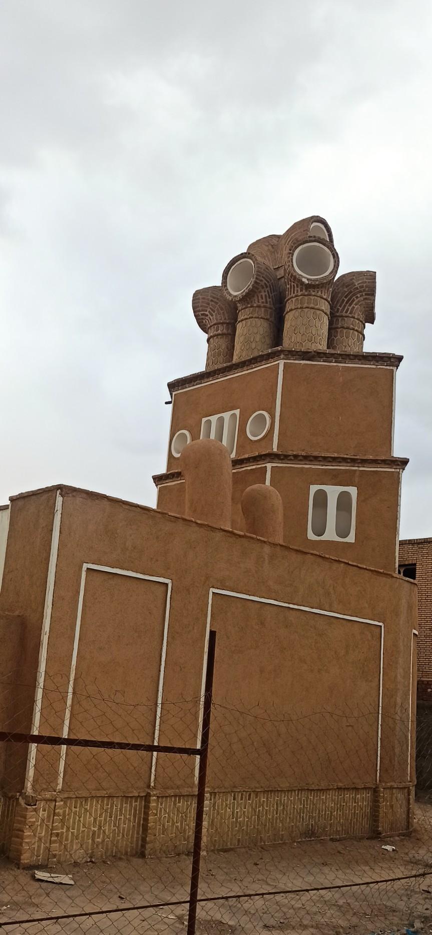 عکس بادگیر چپقی سیرجان