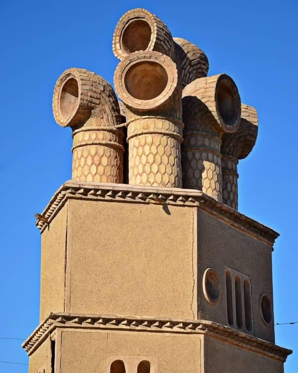 عکس بادگیر چپقی سیرجان