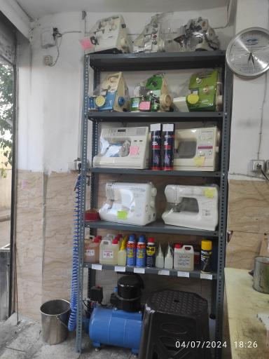 عکس چرخ خیاطی نژادی