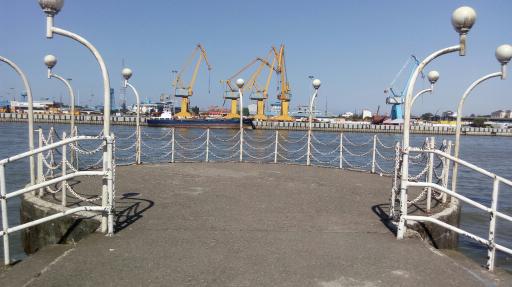 عکس اسکله بندر انزلی