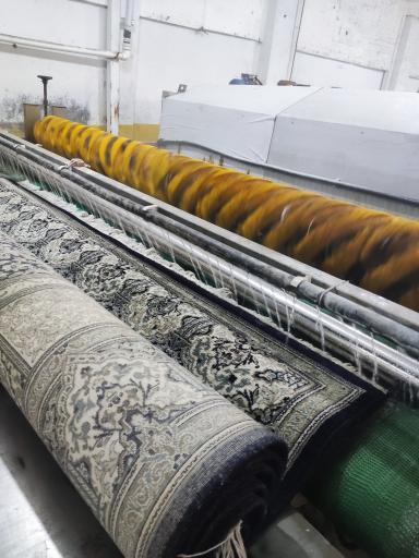 عکس قالیشویی ابریشم رشت