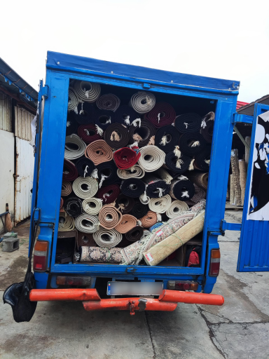 عکس قالیشویی ابریشم رشت