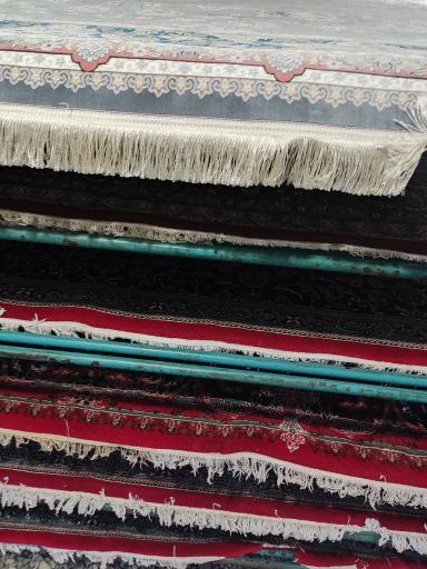 عکس قالیشویی ابریشم رشت