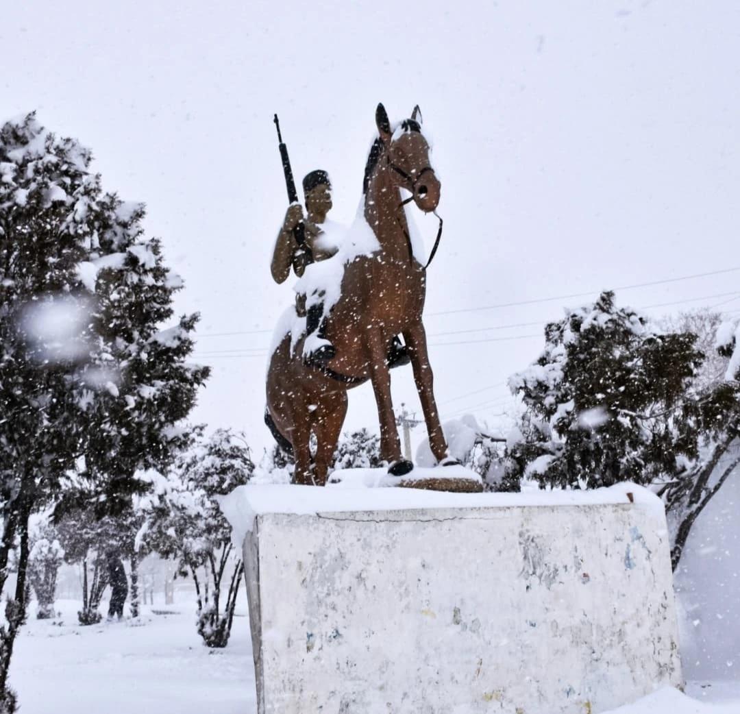 عکس مجسمه ستارخان سردار ملی 