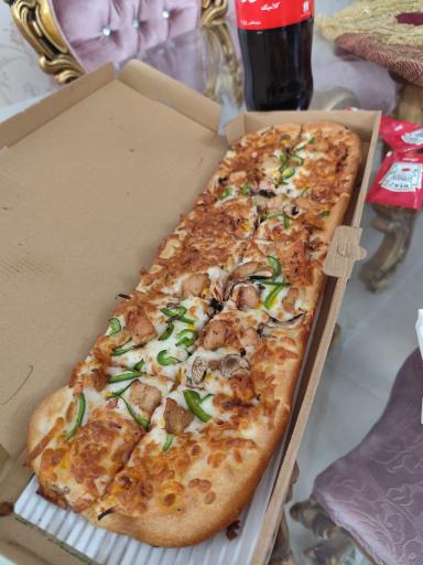 عکس پیتزا تراس