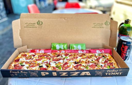 عکس پیتزا تراس