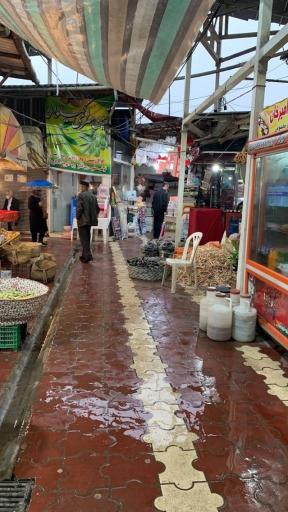 عکس بازار روز لاهیجان