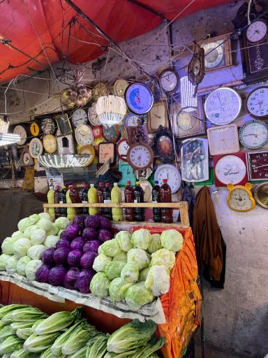 عکس بازار روز لاهیجان