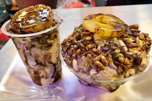 آبمیوه و بستنی انرژی