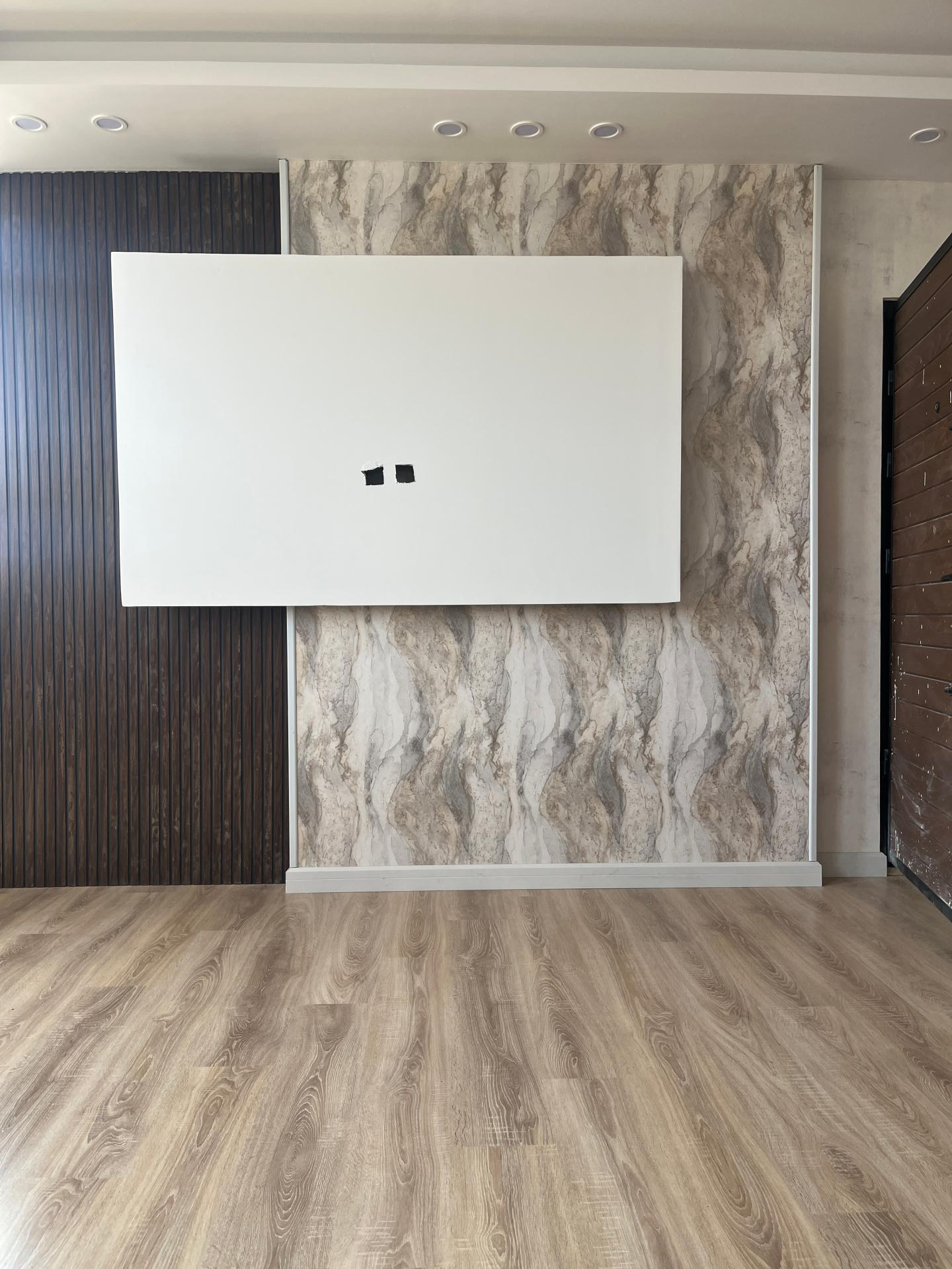 عکس دکوراسیون داخلی آرکیزد کاغذ دیواری کفپوش پارکت