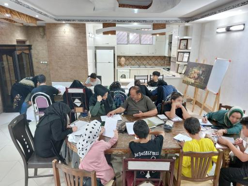 عکس آموزشگاه نقاشی 